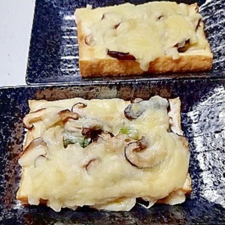 トースターで焼くだけ 厚揚げのチーズ焼き レシピ 作り方 By さとママ3645 楽天レシピ トースターで焼くだけ 厚揚げのチーズ焼き レシピ 作り方 By さとママ3645 楽天レシピ